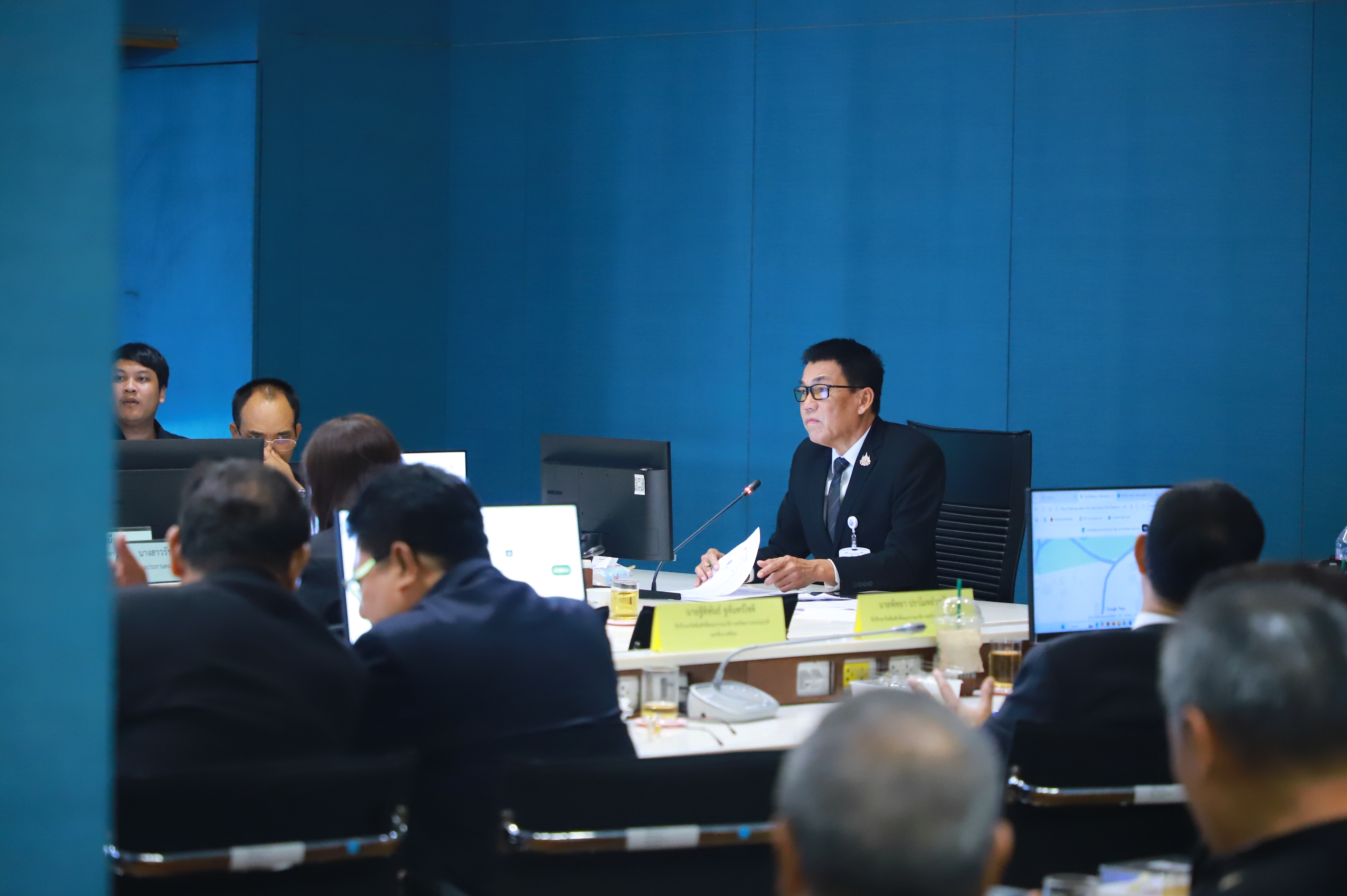 title - ส.ป.ก. ร่วมการประชุมกับคณะกรรมาธิการทรัพยากรธรรมชาติและสิ่งแวดล้อมวุฒิสภา
